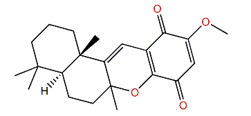 Dehydrocyclospongiaquinone 1